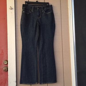 Faded Glory women curvy boot blue jeans pant S:4P